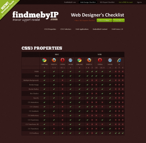 Screenshot of the HTML5 & CSS3 Leading Experts website