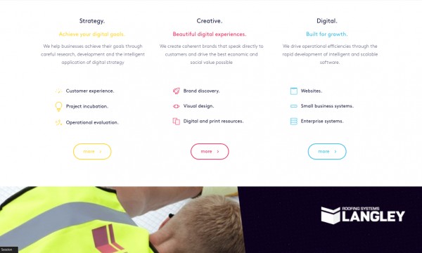 home page