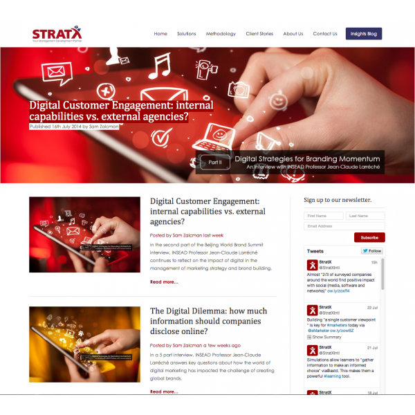 Brand Development, CMS & CRM